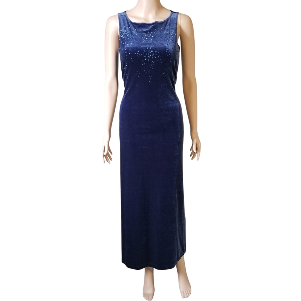 Vintage R Petites Velvet Dress